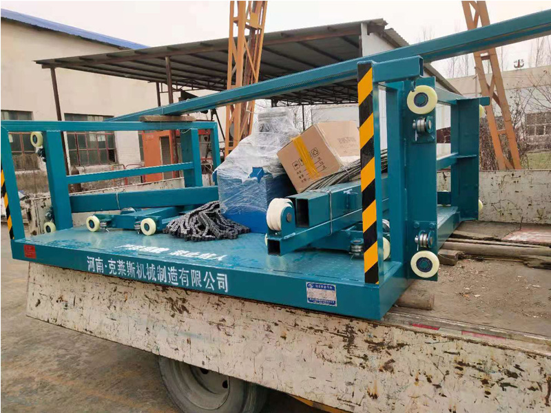 鏈條導軌式液壓升降作業平臺