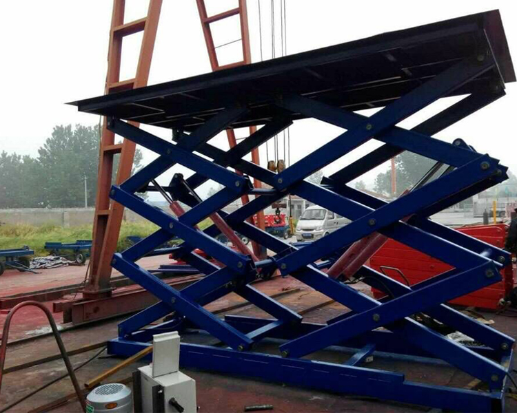 固定剪叉式液壓升降作業(yè)平臺(tái)
